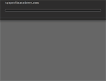 Tablet Screenshot of cpaprofitsacademy.com